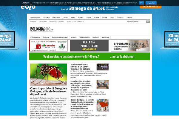 NewsMag theme site design template sample
