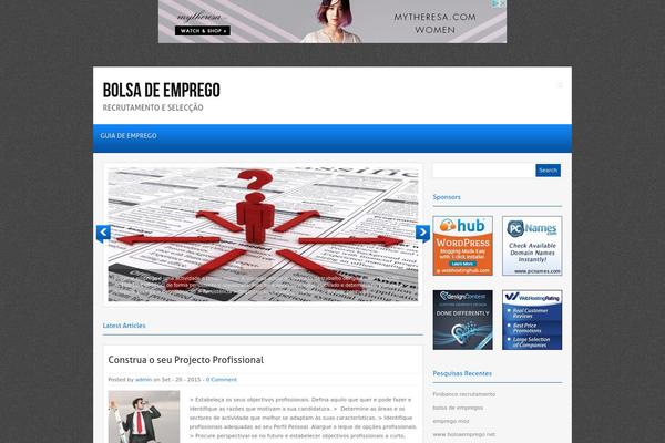 Canyon theme site design template sample