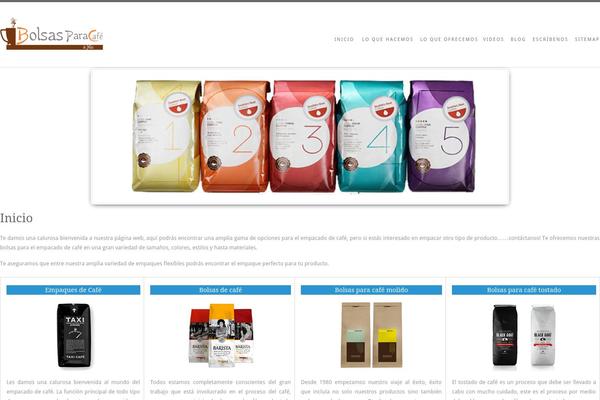 The Cotton theme site design template sample