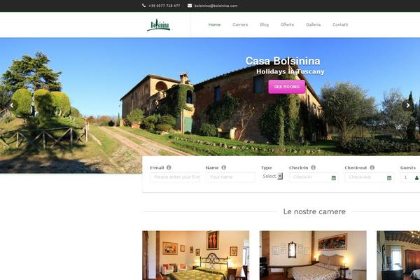 Starhotel theme site design template sample