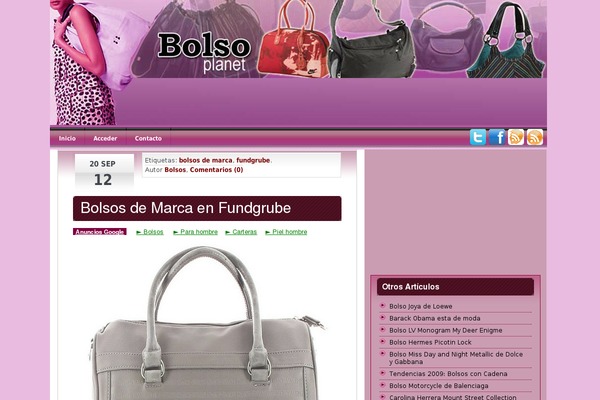 bolsoplanet.com site used Palmixio