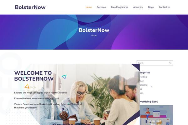 Ewebot theme site design template sample