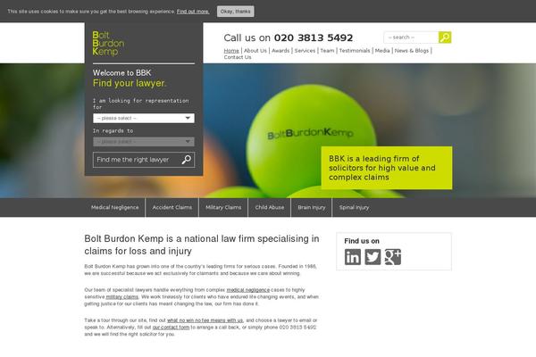 boltburdonkemp.co.uk site used Bbk