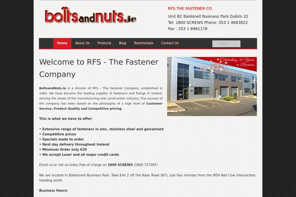 boltsandnuts.ie site used Bolts