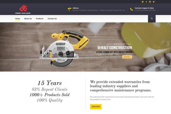 BuildMe theme site design template sample