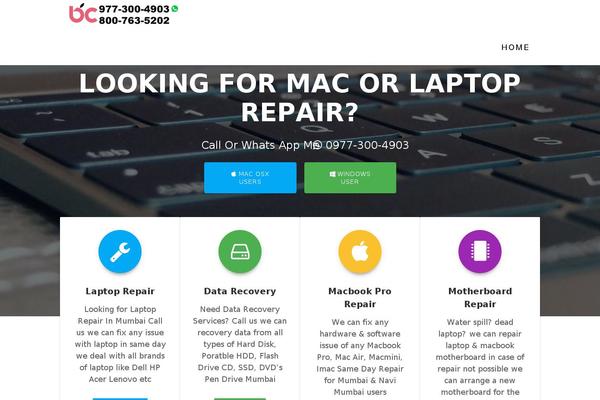Zerif Lite theme site design template sample
