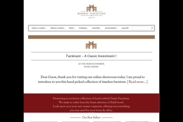 Vintage theme site design template sample