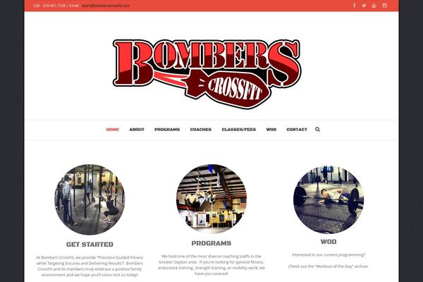 Infinite theme site design template sample