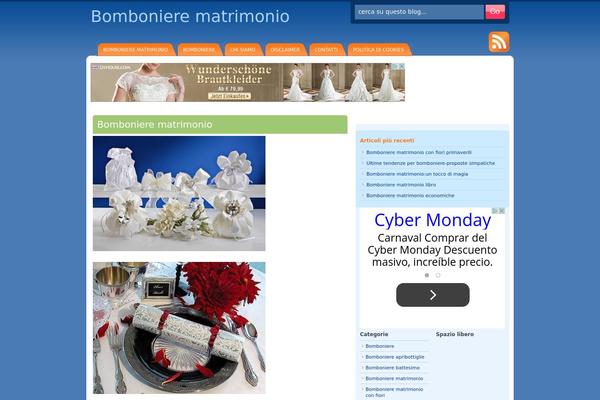 DeepBlue theme site design template sample
