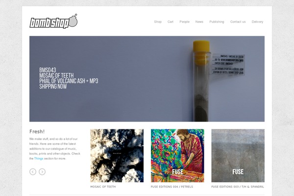 Craft theme site design template sample