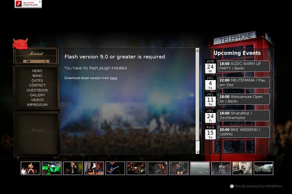 bon-acdc.de site used Bon
