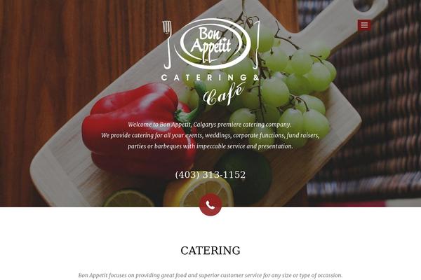 bon-appetit.ca site used Bones Child Theme