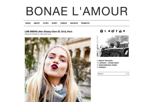 Curiosity theme site design template sample