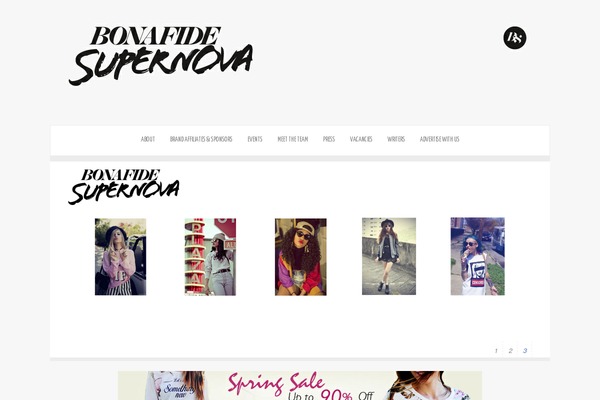 Zenon theme site design template sample