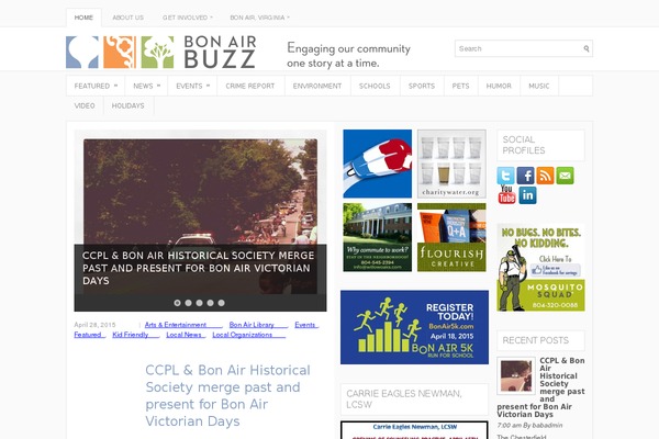 MagPress theme site design template sample