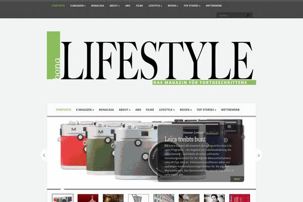 Aggregate theme site design template sample