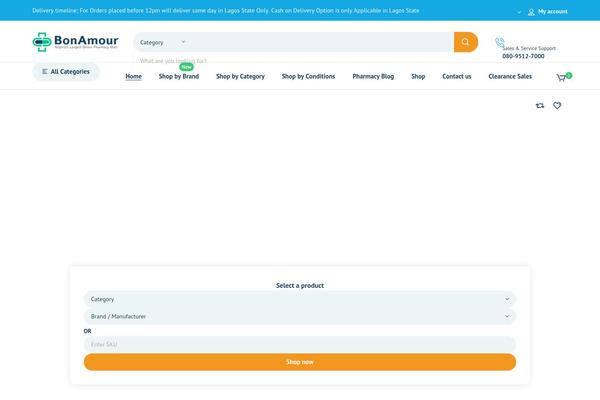 Site using Oneclick-whatsapp-order plugin
