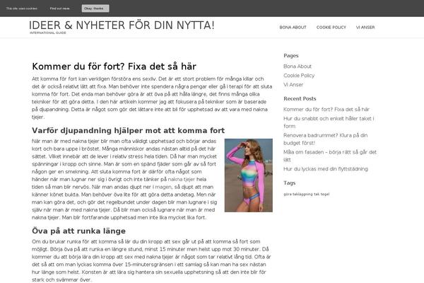bonamusic.com site used Codium dn