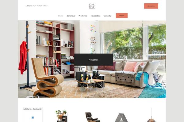 Gravity theme site design template sample
