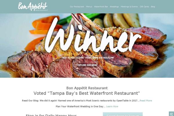 Site using Foodpress plugin
