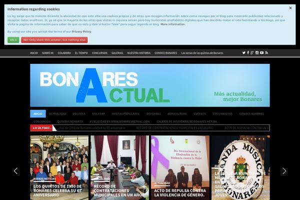 Solaris theme site design template sample