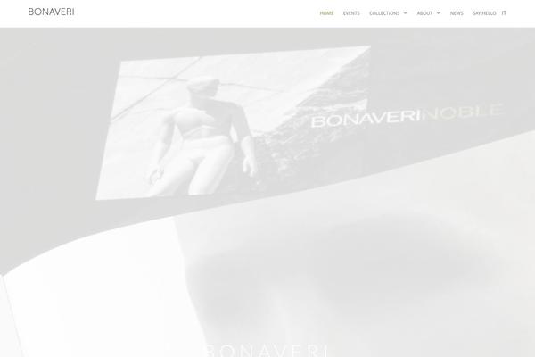 Visia theme site design template sample