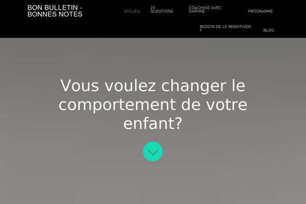 Parallax Pro theme site design template sample