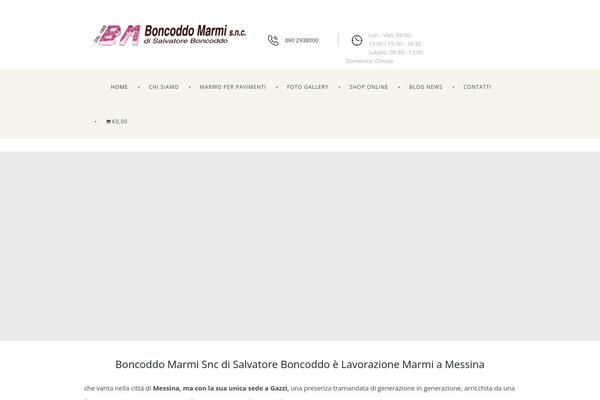 Beacon theme site design template sample