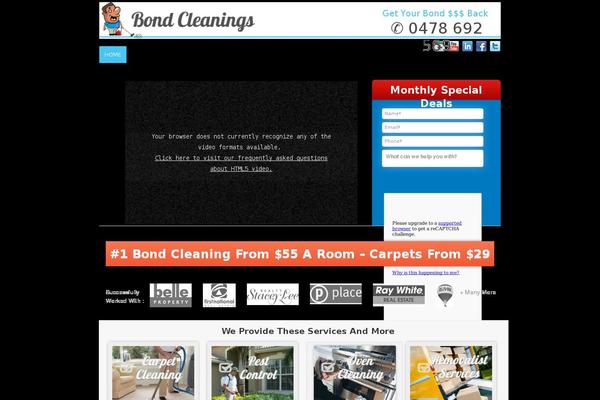 PageLines theme site design template sample