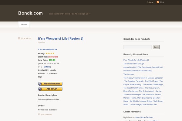 Site using Amzn plugin