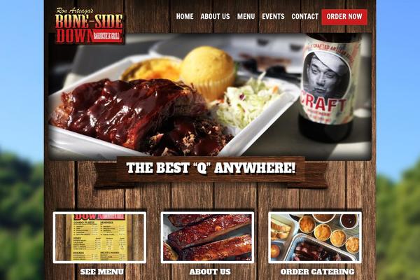 Omega theme site design template sample