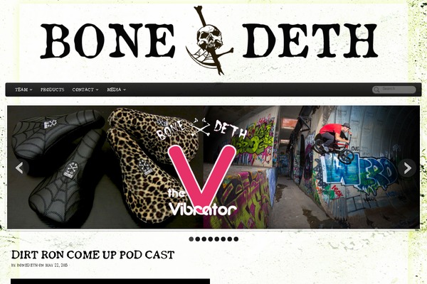 bonedethbmx.com site used Blogmelody