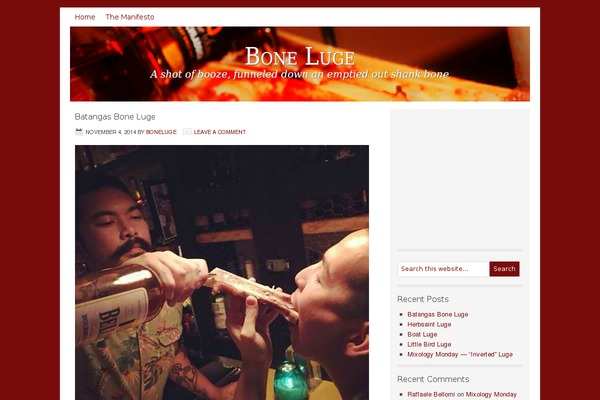 Lifestyle theme site design template sample