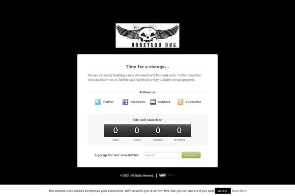 Placeholder theme site design template sample