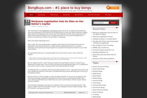 iDream theme site design template sample