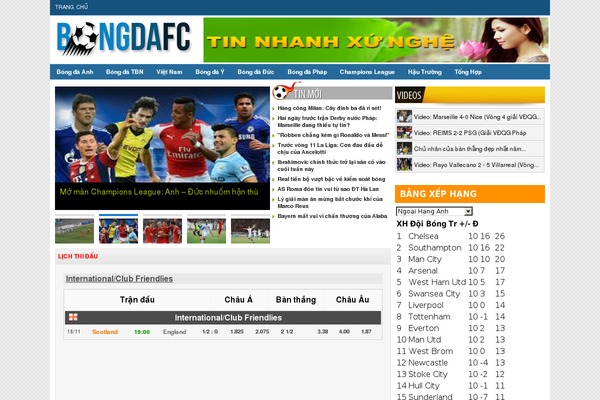 bongdafc.com site used Exciter