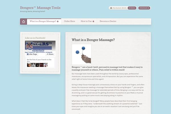 Artificer theme site design template sample
