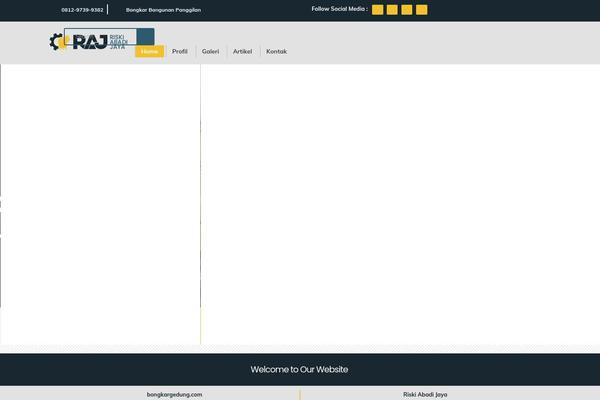 Ultra theme site design template sample