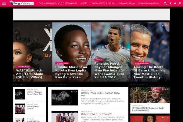 Magazilla theme site design template sample