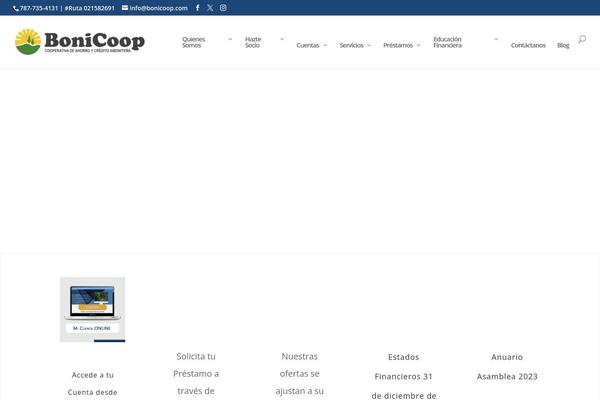 bonicoop.com site used Bonicoop