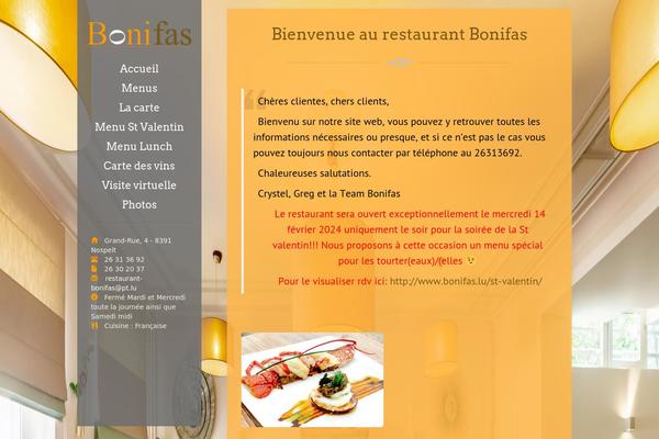 Eatery theme site design template sample