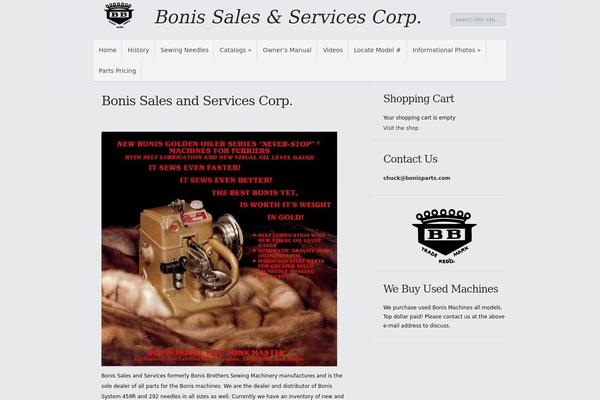 Minimal theme site design template sample