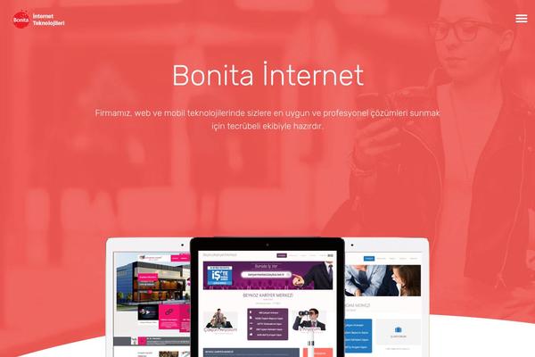Geko theme site design template sample