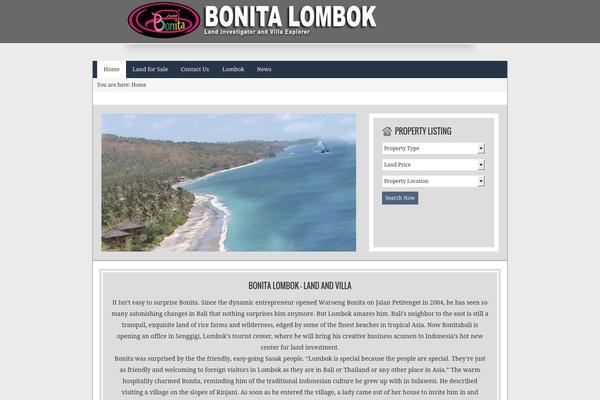 Agentpress Two theme site design template sample