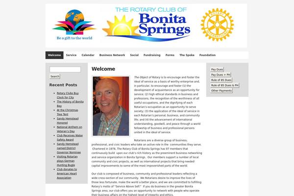 bonitaspringsrotary.org site used BUILDER