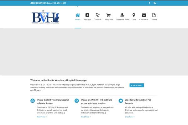 bonitavethospital.com site used Bonita