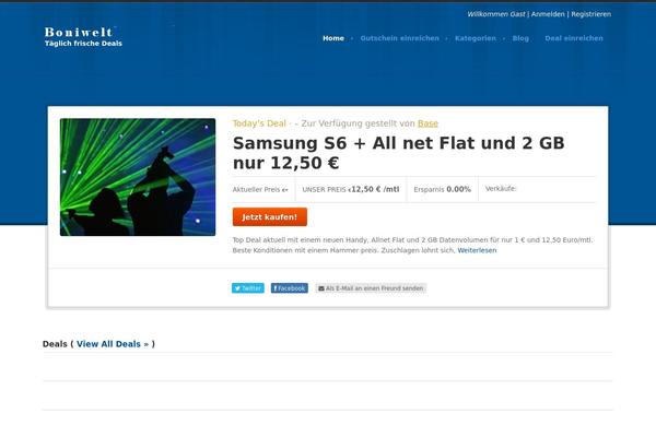 boniwelt.de site used Dailydeal