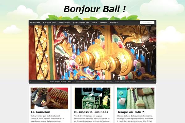 Natural theme site design template sample