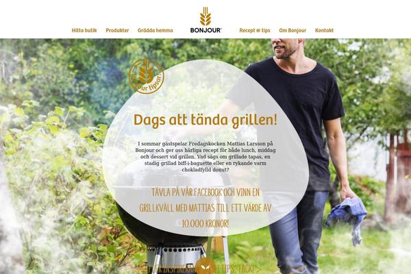 bonjour.se site used Bonjour