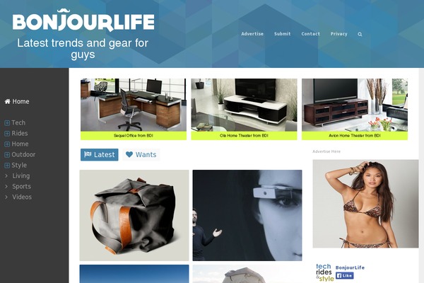 bonjourlife.com site used Bonjour
